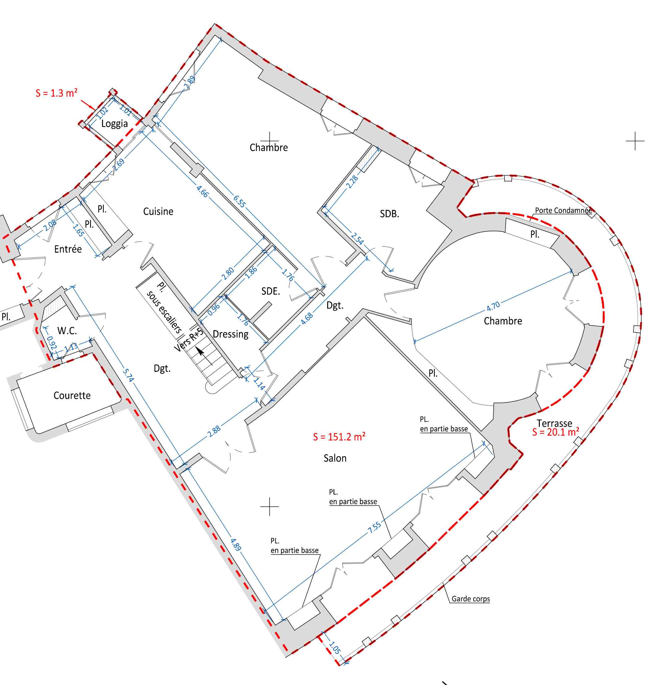                                                                     Plan Palais du Soleil                                                                