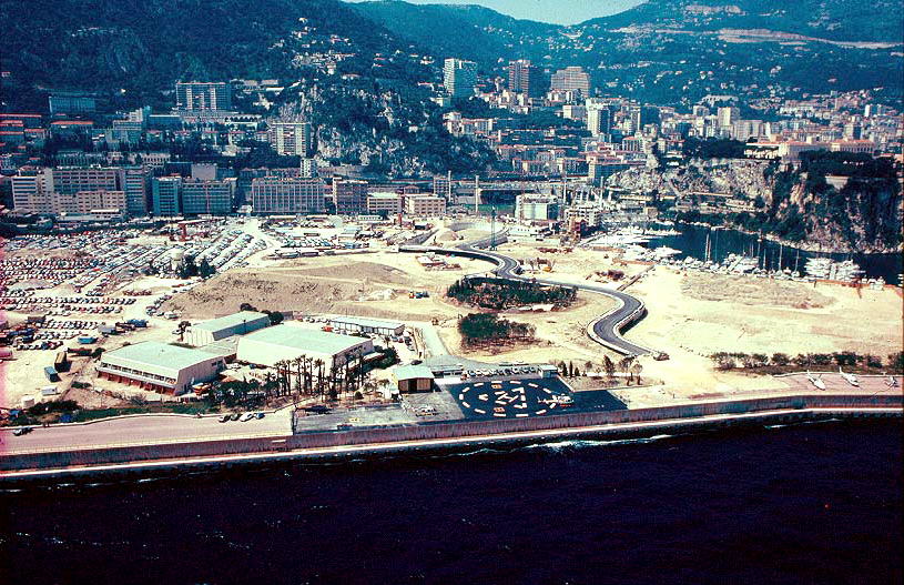 Fontvieille under construction