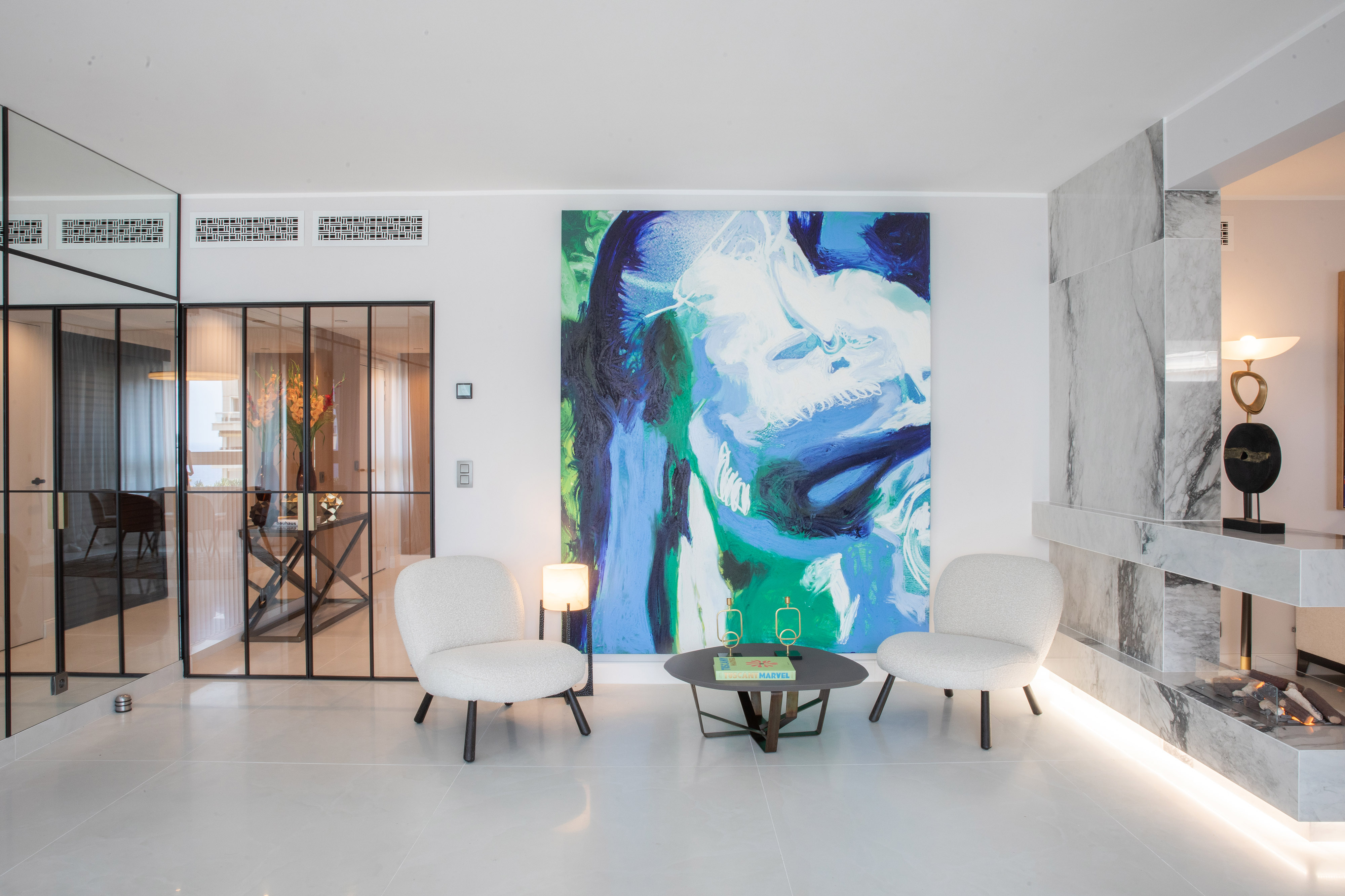 Außergewöhnliche Residenz mit Terrasse im Erdgeschoss – Luxuriös renoviertes Familienapartment in Monaco