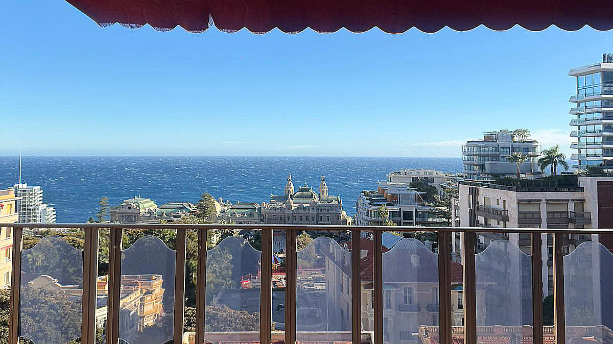 Carré d'Or | Élégant 3 pièces | Vue Casino et mer